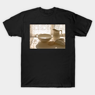 Wash Bowl and Pitcher. T-Shirt